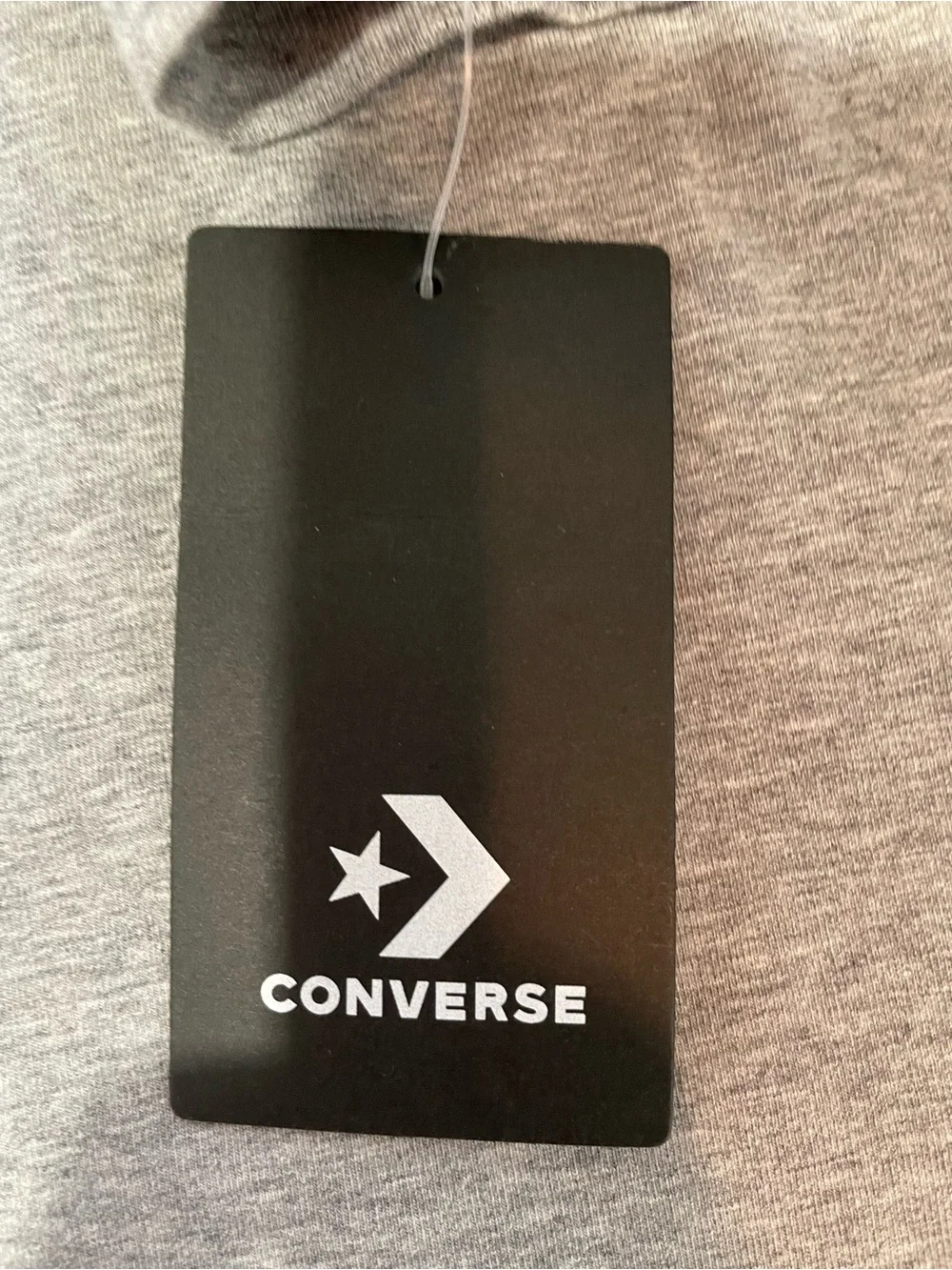 Converse NWT Girls Size XL Kids 13-15 Yrs Dark Gary Heather Tee Shirt Dress